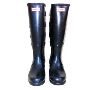 SALE Hunter Tall mercury starcloud boots